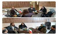 رئیس مرکز آموزش فنی و حرفه ای شهرستان ساوجبلاغ و معاون فرهنگی شهرداری مهستان بر همکاری های آموزشی تأکید کردند